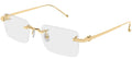Lunettes de vue Cartier Exception CT0619O