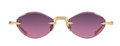 Lunettes de soleil T Henri X Tamara Ralph Jeweled Moonbeam
