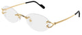 Lunettes de vue Cartier Piccadilly CT0621O