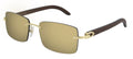 Lunettes de soleil Cartier Bois Décor C CT0012RS