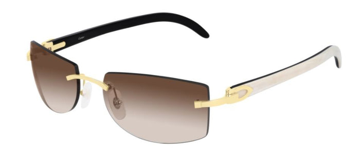Lunettes de Soleil Cartier Corne Décor C CT0017RS