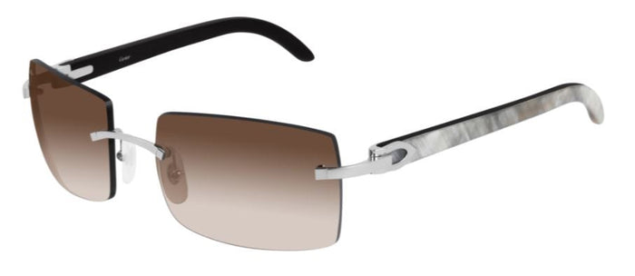 Lunettes de Soleil Cartier Corne Décor C CT0019RS