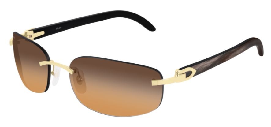 Lunettes de Soleil Cartier Corne Décor C CT0020RS