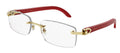 Lunettes de vue Cartier Bois Décor C CT0052O