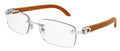 Lunettes de vue Cartier Bois Décor C CT0052O